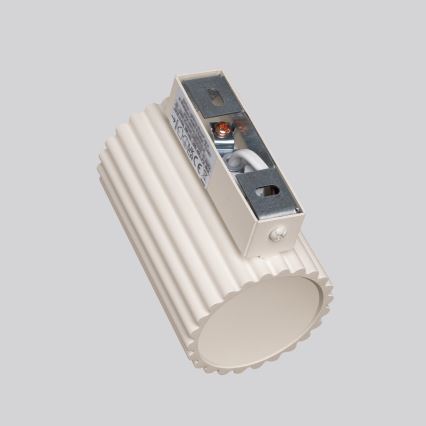 Stenska svetilka KARBON 1xGU10/10W/230V krem barva