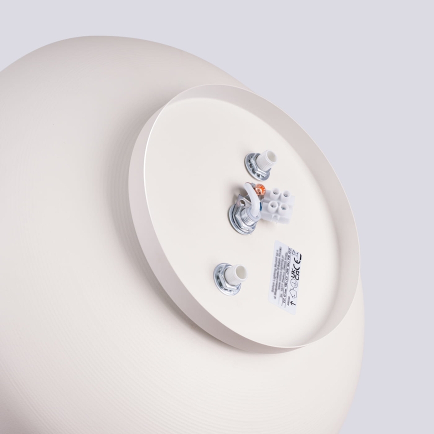 Stropna svetilka OMIQ 4xE27/15W/230V, premer 30 cm, kremna