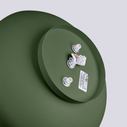 Stropna svetilka OMIQ 4xE27/15W/230V premer 30 cm zelena