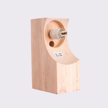 Stenska svetilka BULBO 1xG9/8W/230V bukev/bela