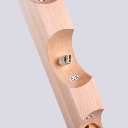 Stropna svetilka BULBO 3xG9/8W/230V bukev/bela