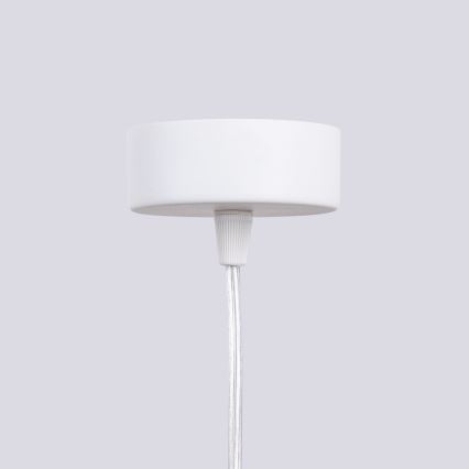 Lestenec na vrvici LIRO 1xGU10/10W/230V bela