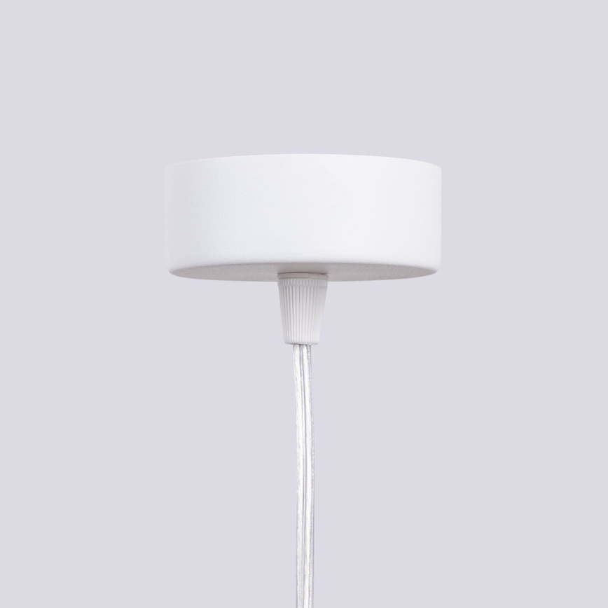 Lestenec na vrvici LIRO 1xGU10/10W/230V bela