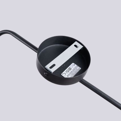Stenska svetilka NOX 1xE14/10W/230V črna