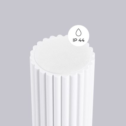 Kopalniška stropna svetilka HALO 1xG9/8W/230V pr. 12 cm IP44 bela