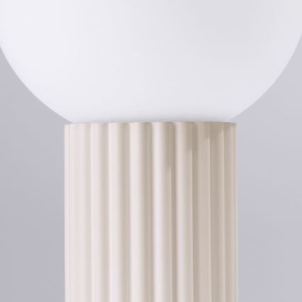 Namizna svetilka HALO 1xG9/8W/230V pr. 12 cm krem barva