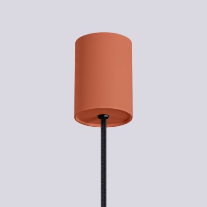 Lestenec na vrvici HALO 1xG9/8W/230V pr. 12 cm oranžna