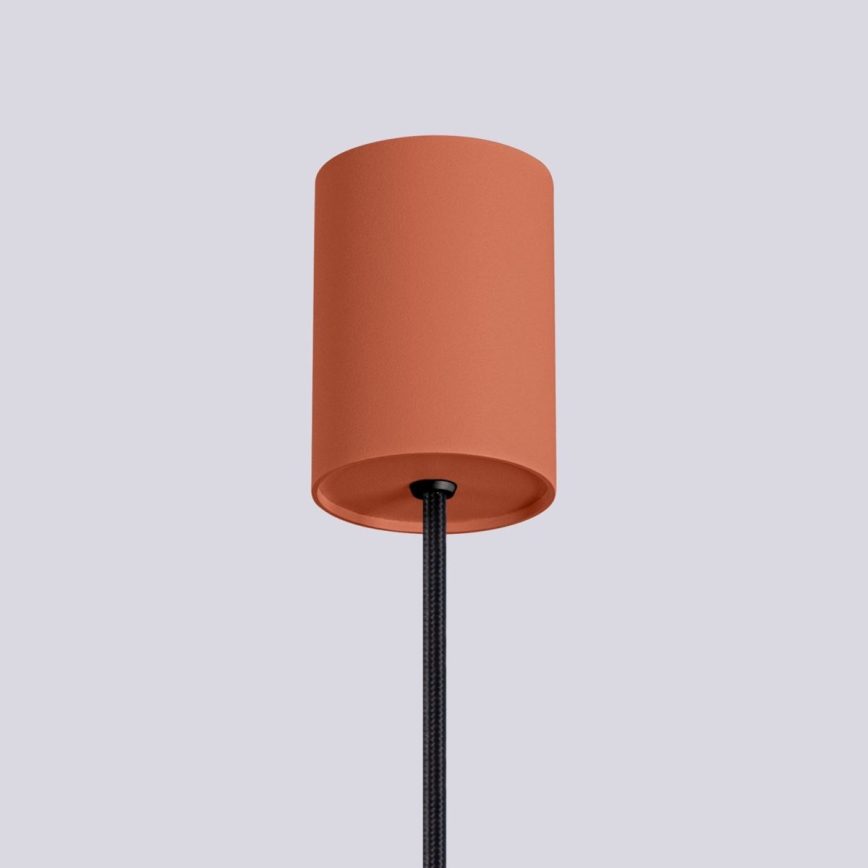 Lestenec na vrvici HALO 1xG9/8W/230V pr. 12 cm oranžna