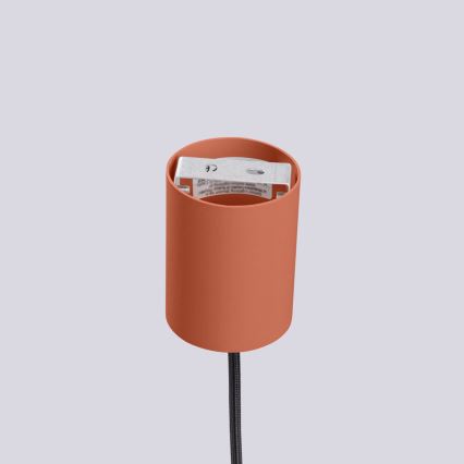 Lestenec na vrvici HALO 1xG9/8W/230V pr. 12 cm oranžna