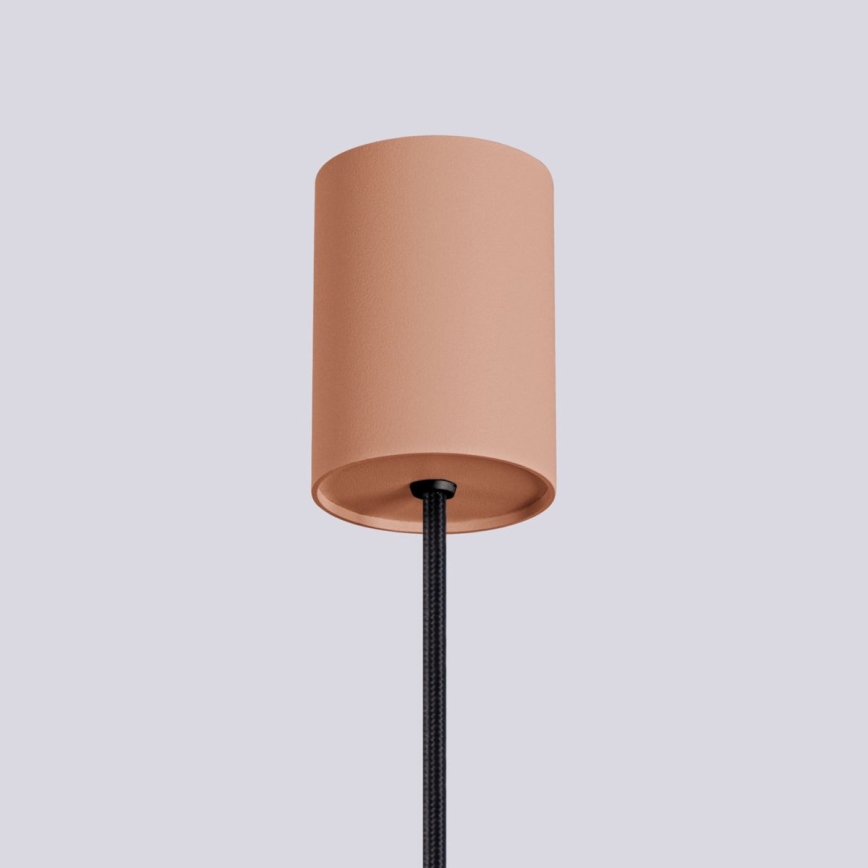 Lestenec na vrvici HALO 1xG9/8W/230V pr. 12 cm rjava