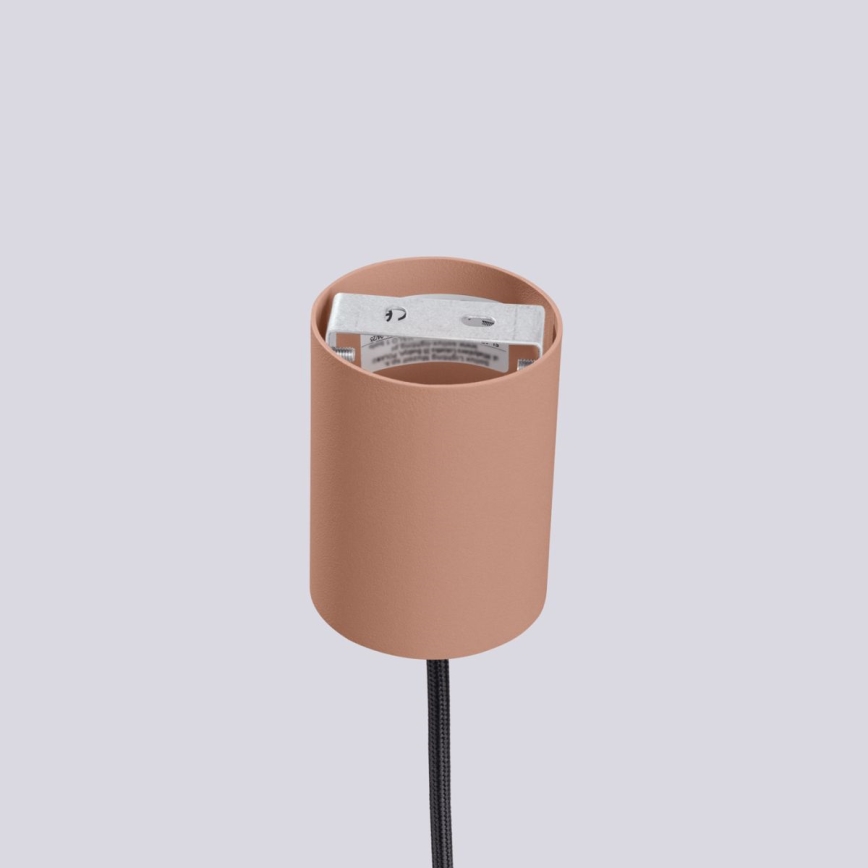 Lestenec na vrvici HALO 1xG9/8W/230V pr. 12 cm rjava
