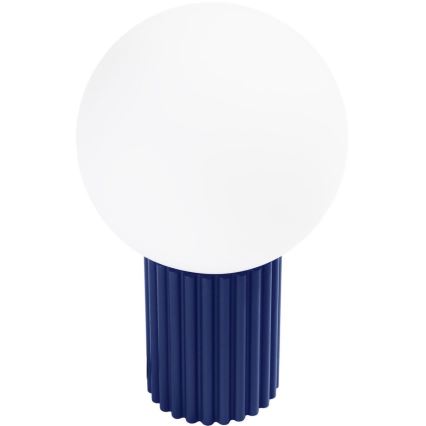 Namizna svetilka HALO 1xG9/8W/230V pr. 12 cm modra