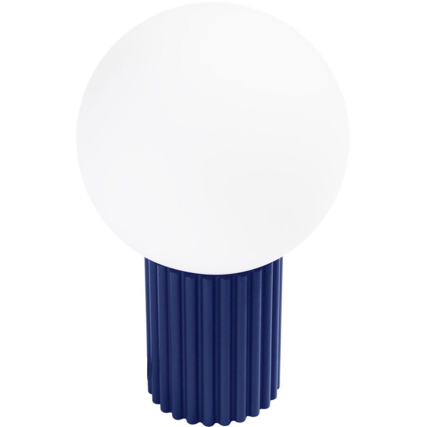 Namizna svetilka HALO 1xG9/8W/230V pr. 12 cm modra