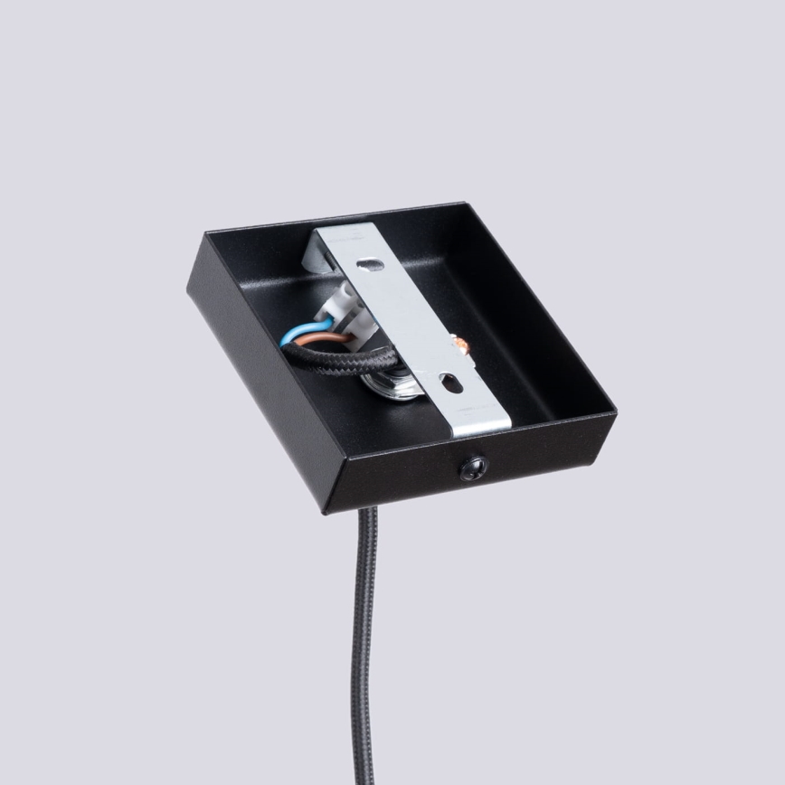 Lestenec na vrvici CARO 1xE27/15W/230V bukev