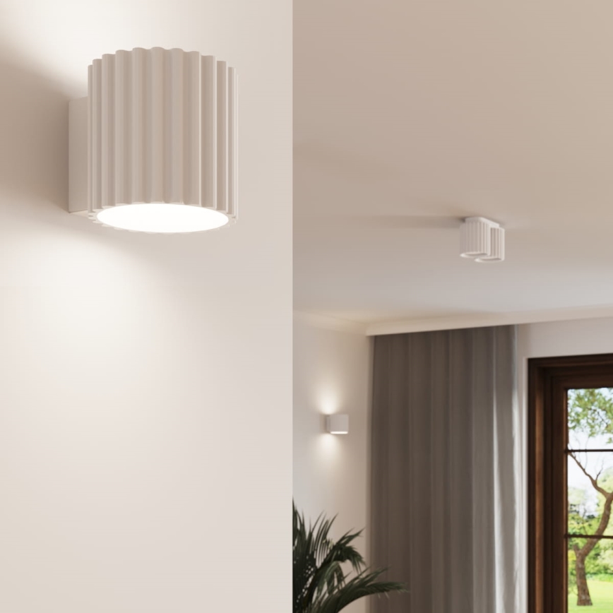Točkovno svetilo AURA 2xGU10/10W/230V belo