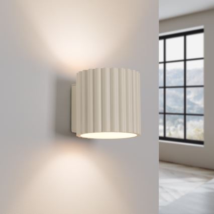 Stenska svetilka AURA 1xG9/10W/230V kremna