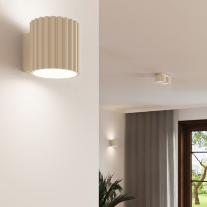 Smerna svetilka AURA 2xGX53/10W/230V kremna