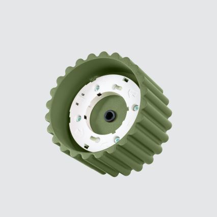 Točkovna svetilka AURA 1xGX53/10W/230V, premer 10 cm, zelena