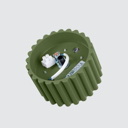Točkovna svetilka AURA 1xGX53/10W/230V, premer 10 cm, zelena