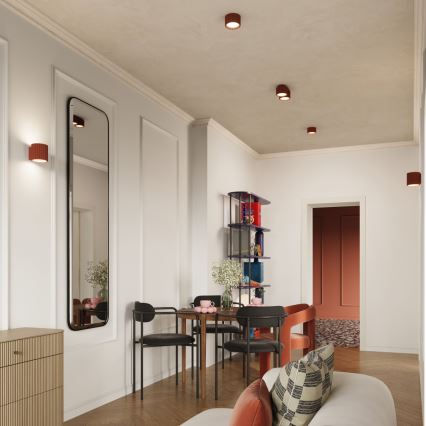 Točkovna svetilka AURA 1xGX53/10W/230V 6 cm oranžna