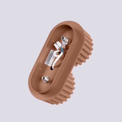 Točkovno svetilo AURA 2xGX53/10W/230V rjavo