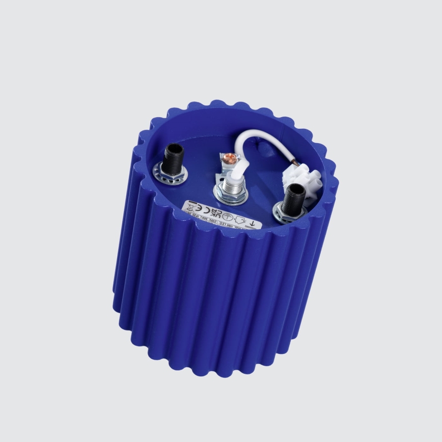 Točkovno svetilo AURA 1xGU10/10W/230V 10 cm modro