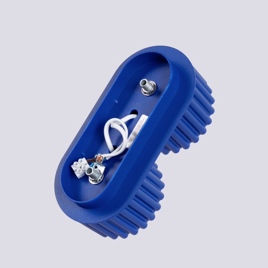 Točkovna svetilka AURA 2xGX53/10W/230V, modra