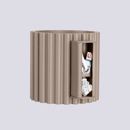 Stensko svetilo AURA 1xG9/10W/230V taupe