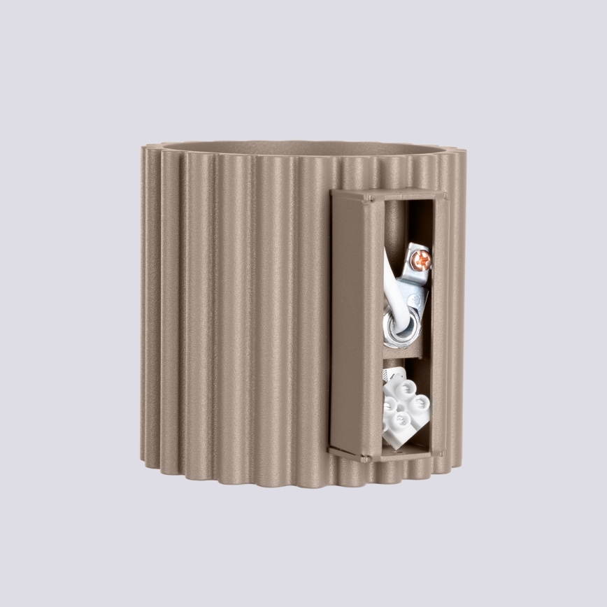 Stensko svetilo AURA 1xG9/10W/230V taupe