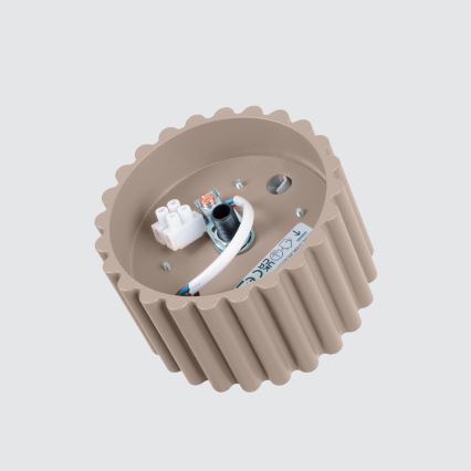 Točkovna svetilka AURA 1xGX53/10W/230V, premer 10 cm, taupe