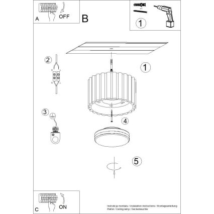 Točkovna svetilka AURA 1xGX53/10W/230V 6 cm rožnata