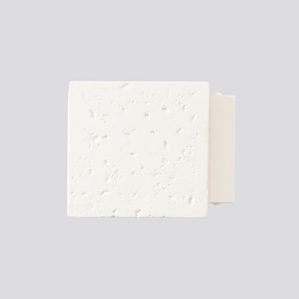 Stensko točkovno svetilo QUAD 1xG9/8W/230V beton/kremna