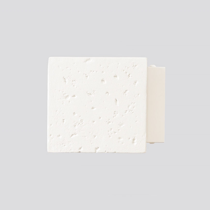 Stensko točkovno svetilo QUAD 1xG9/8W/230V beton/kremna