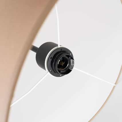 Lestenec na kablu NEVIA 1xE27/15W/230V premer 40 cm taupe