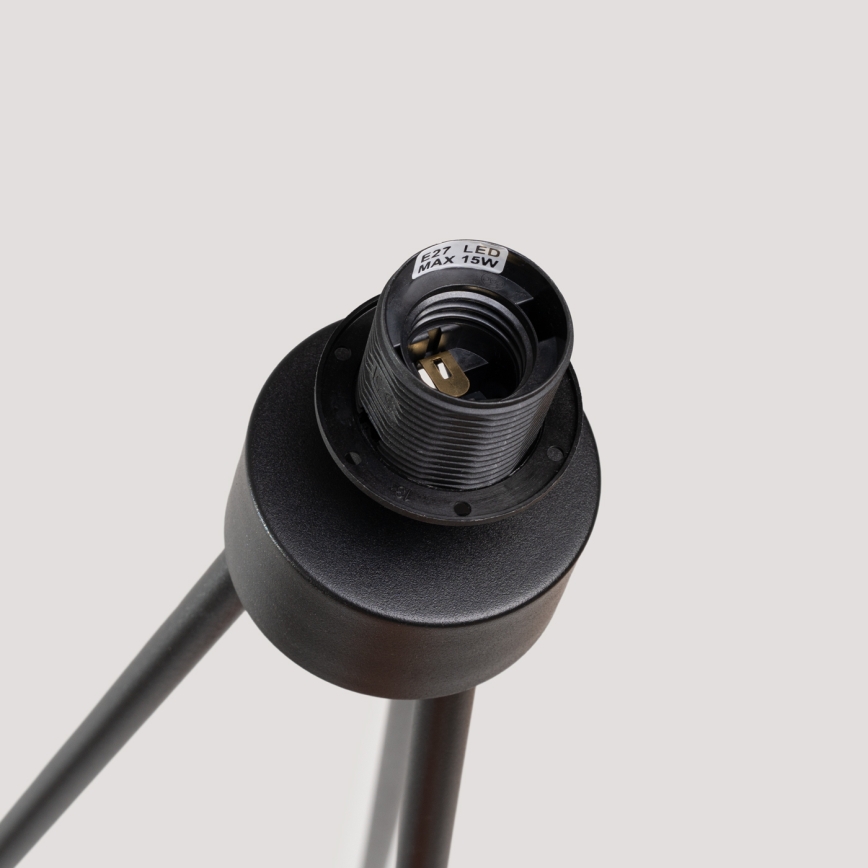 Stoječa svetilka NEVIA 1xE27/15W/230V bež/marmorni dekor