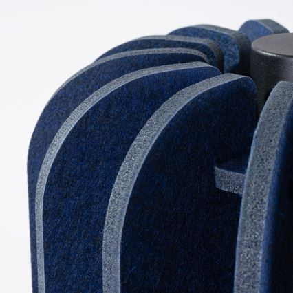 Viseča svetilka MULA z vrvico, 1×E27, 15 W, 230 V, Ø 27 cm, modra