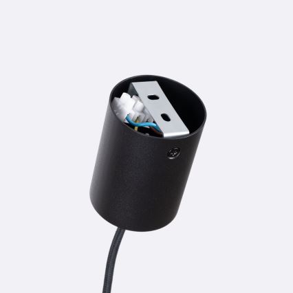 Lestenec na kablu MULA 1xE27/15W/230V Ø 45 cm rumena