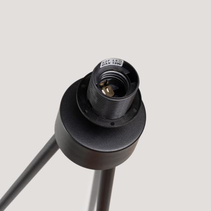 Stoječa svetilka MULA 1xE27/15W/230V modra