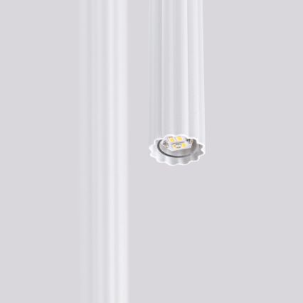 Lestenec na vrvici ARCHE 2xG9/8W/230V bela