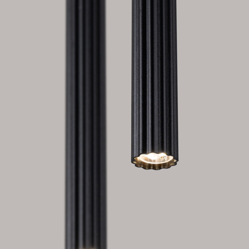 Viseči lestenec ARCHE 2xG9/8W/230V črna