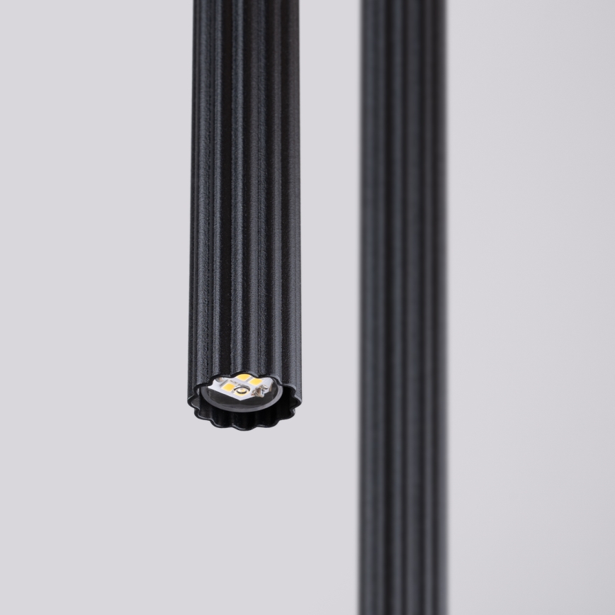 Viseči lestenec ARCHE 2xG9/8W/230V črna