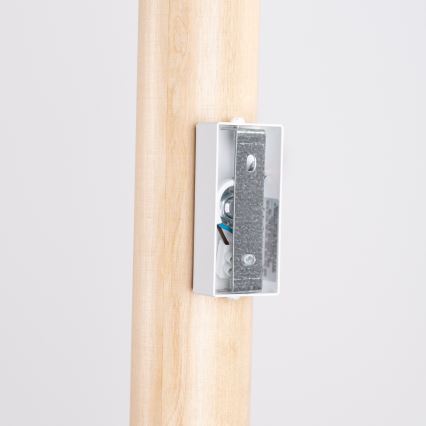 Stensko svetilo LINO 2xGU10/10W/230V bukov