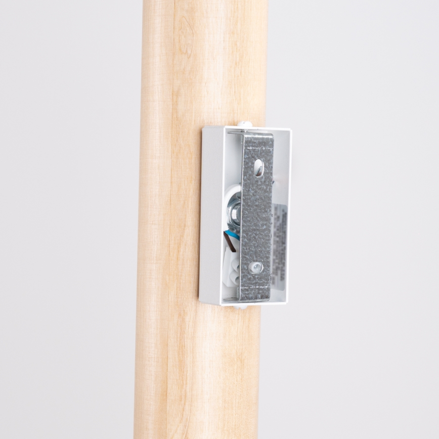 Stensko svetilo LINO 2xGU10/10W/230V bukov