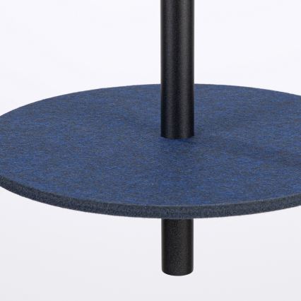 Viseči lestenec FELTRO na kablu 1xG9/8W/230V črn/moder