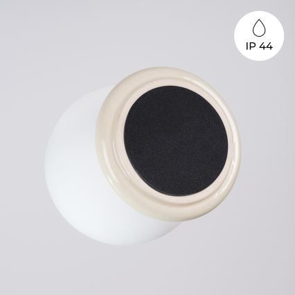 Kopalniško stensko svetilo ZORI 1xG9/8W/230V IP44 bež