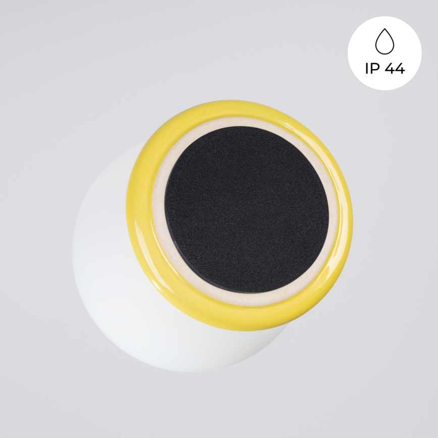 Kopalniško stensko svetilo ZORI 1xG9/8W/230V IP44 rumeno