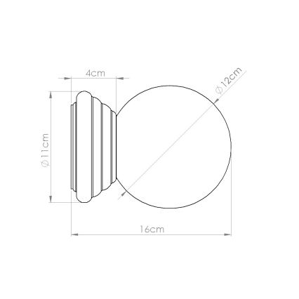 Kopalniška stenska svetilka ZORI 1xG9/8W/230V IP44 zelena