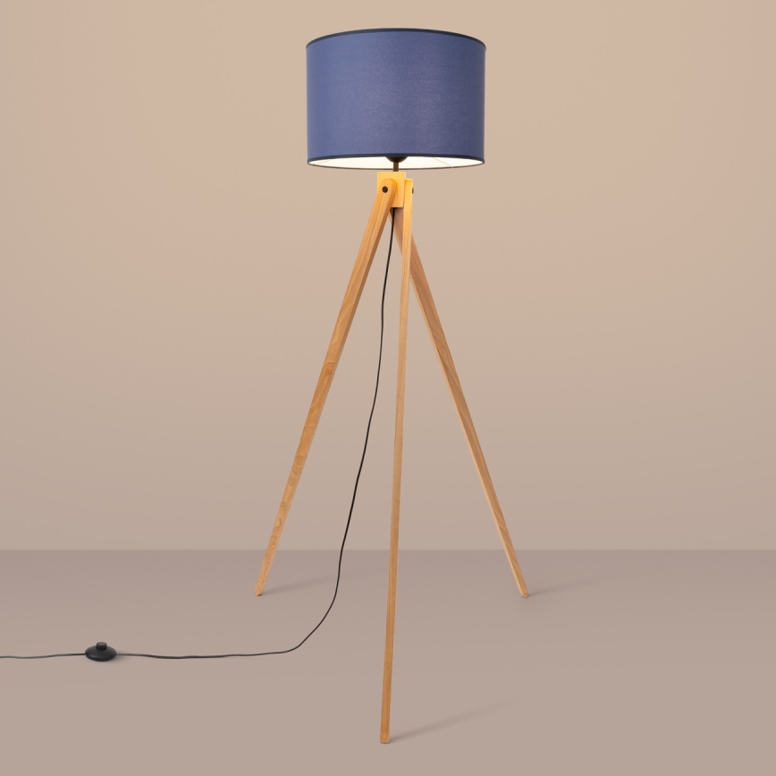 Talna svetilka NATT 1xE27/15W/230V modra