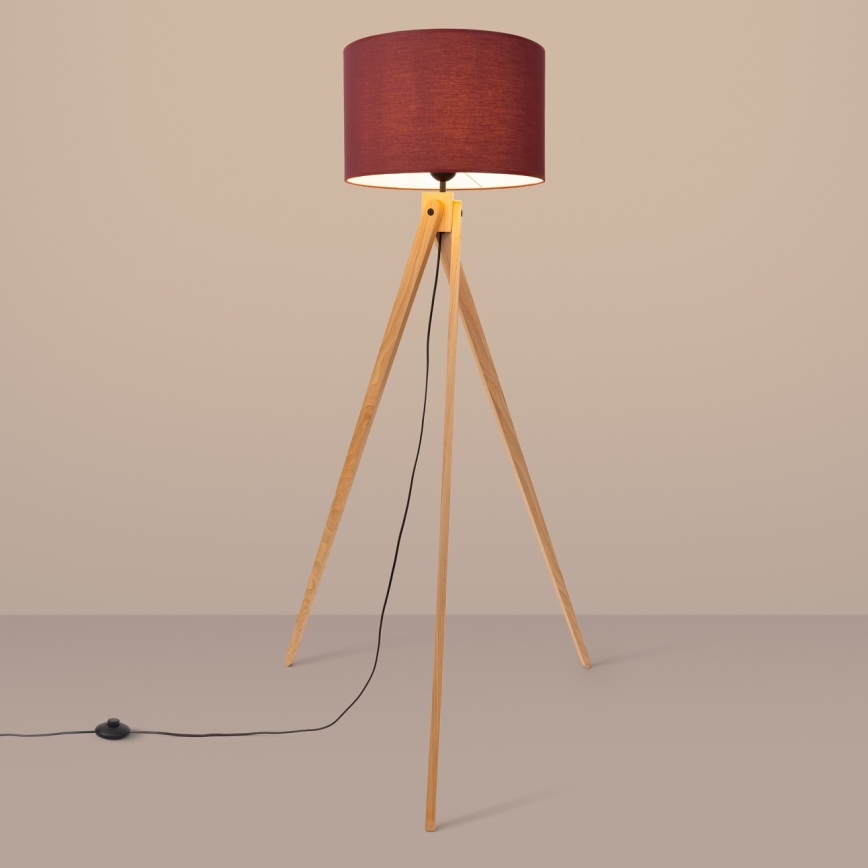 Stoječa svetilka NATT 1xE27/15W/230V rdeča