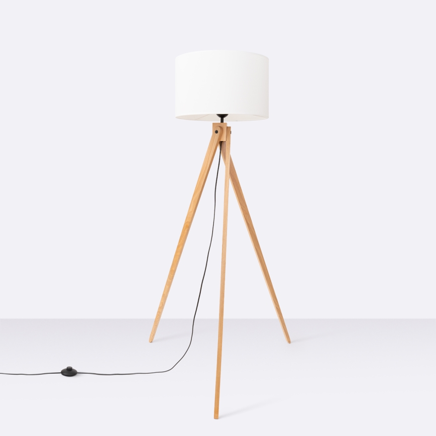 Stoječa svetilka NATT 1xE27/15W/230V bela